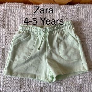 NWOT Zara Baby Girl Shorts 4-5 Years